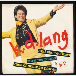 K.D. Lang And The Reclines Turn Me Around USED VINYL 7INCH 45 RPM PROMO