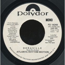 Atlanta Rhythm Section Doraville USED VINYL 7INCH 45 RPM SINGLE PROMO STEREO MONO