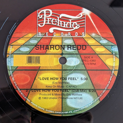 Sharon Redd Love How You Feel / You Got My Love USED VINYL 12INCH 33 S RPM SINGLE