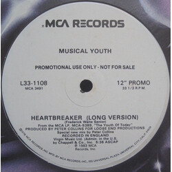 Musical Youth Heartbreaker Vinyl 12" USED