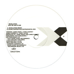 Revelation (4) Just Be Dub To Me USED VINYL 12INCH PROMO