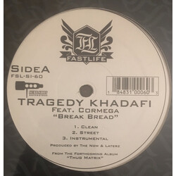 Tragedy Khadafi Break Bread / The Game (It's On) USED VINYL 12INCH