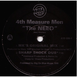 4th Measure Men The Need / The Keep Vinyl 12" USED