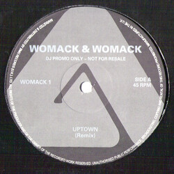 Womack & Womack Uptown (Remix) USED VINYL 12INCH PROMO
