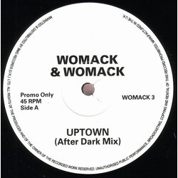 Womack & Womack Uptown (After Dark Mix) USED VINYL 12INCH 45 RPM PROMO STEREO