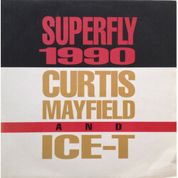 Curtis Mayfield / Ice-T Superfly 1990 USED VINYL 12INCH 45 RPM SINGLE