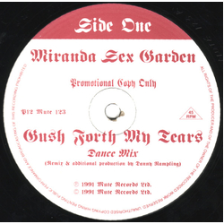 Miranda Sex Garden Gush Forth My Tears Vinyl 12" USED