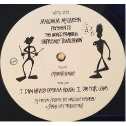 Malcolm McLaren / World's Famous Supreme Team Operaa House USED VINYL 12INCH PROMO