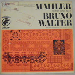 Gustav Mahler / Bruno Walter Mahler Symphony No. 4 Vinyl LP USED
