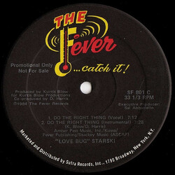 Lovebug Starski Do The Right Thing Vinyl 12" USED