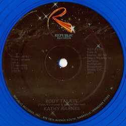 Kathy Barnes Body Talkin' Vinyl 12" USED