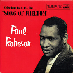 Paul Robeson Selections From The Film "Song Of Freedom" USED VINYL 7INCH EP 45 RPM