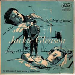 Jackie Gleason To A Sleeping Beauty / Apology At Bedtime - Two Soliloquies With Music USED VINYL 7INCH EP