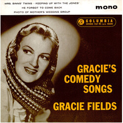 Gracie Fields Gracie's Comedy Songs USED VINYL 7INCH 45 RPM EP MONO