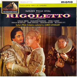 Sadler's Wells Opera Company / Giuseppe Verdi Rigoletto Vinyl LP USED
