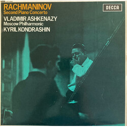 Sergei Vasilyevich Rachmaninoff / Kiril Kondrashin / Moscow Philharmonic Orchestra / Vladimir Ashkenazy Second Piano Concerto Vinyl LP USED