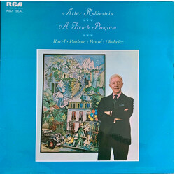 Arthur Rubinstein A French Program Vinyl LP USED