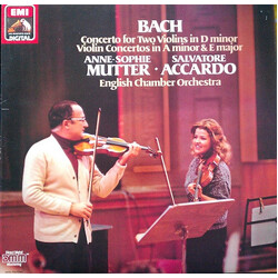 Johann Sebastian Bach / Anne-Sophie Mutter / Salvatore Accardo / English Chamber Orchestra Concerto For Two Violins In D Minor / Violin Concertos In A