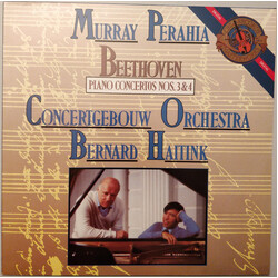Ludwig van Beethoven / Murray Perahia / Concertgebouworkest / Bernard Haitink Piano Concertos Nos. 3 & 4 Vinyl LP USED