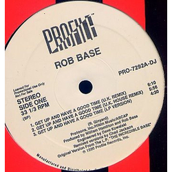 Rob Base Get Up And Have A Good Time / Turn It Out Vinyl 12" USED
