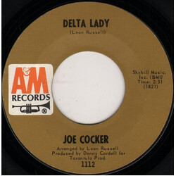 Joe Cocker Delta Lady USED VINYL 7INCH 45 RPM