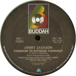 Jimmy Jackson Freedom To Express Yourself VINYL 12" USED