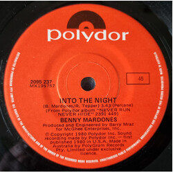 Benny Mardones Into The Night USED VINYL 7INCH 45 RPM