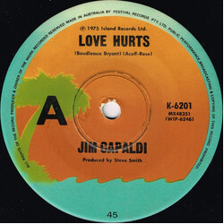 Jim Capaldi Love Hurts USED VINYL 7INCH SINGLE 45 RPM