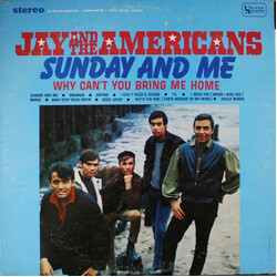 Jay & The Americans Sunday And Me Vinyl LP USED
