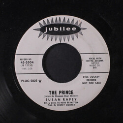 Susan Rafey The Prince / Right On Time USED VINYL 7INCH 45 RPM PROMO