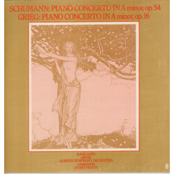 Robert Schumann / Edvard Grieg / Radu Lupu / The London Symphony Orchestra / André Previn Piano Concerto In A Minor, Op. 54 / Piano Concerto In A Mino