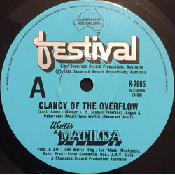 Wallis & Matilda Clancy Of The Overflow USED VINYL 7INCH 45 RPM SINGLE