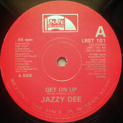 Jazzy Dee Get On Up USED VINYL 12INCH 45 RPM