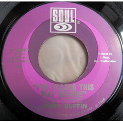Jimmy Ruffin I've Passed This Way Before / Tomorrow's Tears Vinyl 7" USED