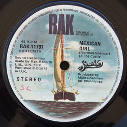 Smokie Mexican Girl USED VINYL 7INCH 45 RPM SINGLE