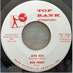 Bob Perry (9) Juke Box / Blue Tears USED VINYL 7INCH 45 RPM PROMO