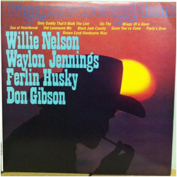 Willie Nelson / Waylon Jennings / Ferlin Husky / Don Gibson History Of Country Music Vinyl LP USED