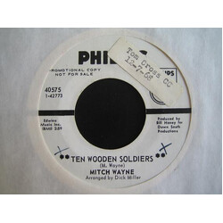 Mitch Wayne Ten Wooden Soldiers USED VINYL 7INCH 45 RPM PROMO