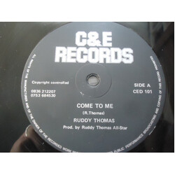 Ruddy Thomas Come To Me / Cindy USED VINYL 12INCH 45 RPM SINGLE