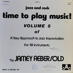 Jamey Aebersold Time To Play Music! (Jazz And Rock) Vinyl LP USED