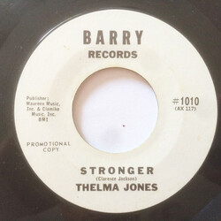 Thelma Jones Stronger USED VINYL 7INCH 45 RPM PROMO