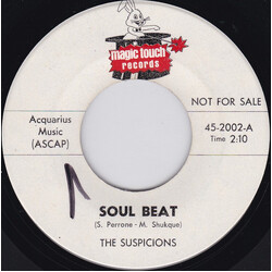 The Suspicions (6) Soul Beat / A Winter's Serenade USED VINYL 7INCH 45 RPM SINGLE PROMO