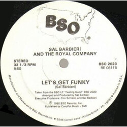 Sal Barbieri And The Royal Company Feeling Good Vinyl 12" USED