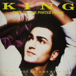 King Won't You Hold My Hand Now Vinyl 7" USED