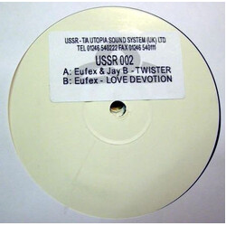 Eufex & Jay B / Eufex Twister / Love Devotion USED VINYL 12INCH