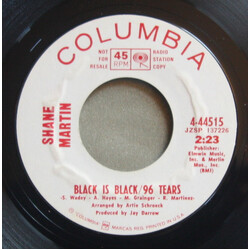 Shane Martin (2) Black Is Black/96 Tears / A Little Misunderstanding USED VINYL 7INCH SINGLE 45 RPM PROMO