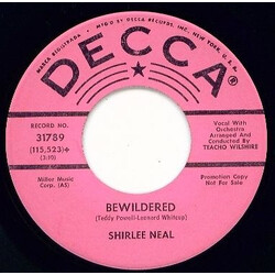 Shirlee Neal Bewildered USED VINYL 7INCH 45 RPM PROMO