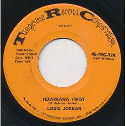 Louis Jordan Texarkana Twist USED VINYL 7INCH 45 RPM SINGLE
