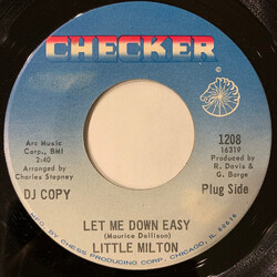 Little Milton Let Me Down Easy / Driftin' Drifter USED VINYL 7INCH 45 RPM SINGLE PROMO