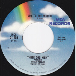 Three Dog Night Joy To The World USED VINYL 7INCH SINGLE REISSUE
